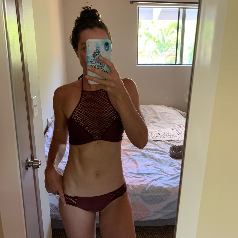 Acacia Swimwear Set in Medium Top & Bottom